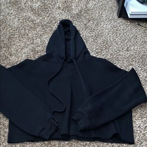 Cropped hoodie